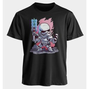 Sci-fi Star Wars Peripheral Printed Cotton Short Sleeve American Mens and Womens Summer Sports Loose Daily Crew Neck T-Shirt