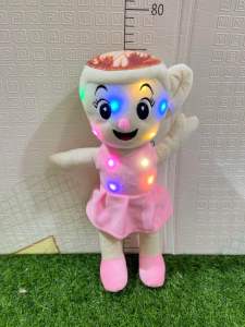 Paket 2pcs Boneka Anomali Balerina Capuchino LED 40cm