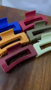 Jepit Rambut Salon Korea Model Kotak Persegi Bolong 85CM