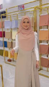 Hijab segi empat anti draping ceruti malaysia terbaru