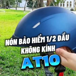 Nón Bảo Hiểm 1/2 Đầu Không Kính BOSS HELMET AT10
