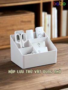 Khay để đồ dùng nhỏ chia ngăn đựng mỹ phẩm văn phòng hộp đựng bút để bàn đề bàn decor đa năng để điều khiển babo TC29