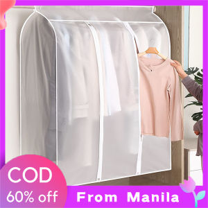 Clothes Dust Cover Garment Cloth Storage Bag Waterproof Suit Coat Protector Hanging Organizer Pouch Wardrobe Organisers