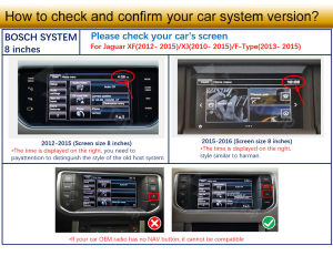 Wireless CarPlay Android Auto AI Box Kit for Jaguar XE XF XJ XEL XJL XFL E-PACE F-Type F-Pace Radio Car DVD player Mirror Link