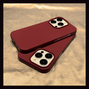 Yezhong  14 15 Liquid Silicone Protective Case Pure Color Anti-Fall Simple Design 14Promax 13Pro 15Ultra 12Pro High Aesthetic 15Plus Soft Shell