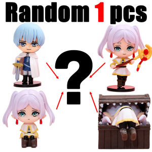 Bandai | New Frieren: Beyond Journeys End 7.5cm Anime Figures Frieren Himmel Action Figure Cute Anime Figure Ornaments Collection