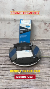 Bendix DB-1805 GCT Kampas Rem Depan Brake Pad Rio 05-12