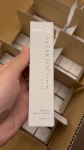 (แพคเกจใหม่) Astarism เซรั่ม Astaxanthin แอสต้าแซนธิน ของแท้ 100% ในรูปแบบการทา ของแท้นำเข้าถูกกฏหมาย มีเลขที่ใบจดแจ้ง อย.