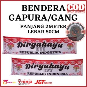 Bendera Lispang Dirgahayu Merah Putih 17 Agustus