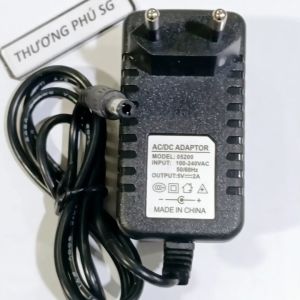 Nguồn Adapter DC 5V - 2A / Đầu cắm 5.5mm x 2.1mm (Cắm điện chuẩn EU)