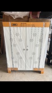 ตู้รองเท้าเหล็ก 5 ชั้น รุ่น ไฟร์เวิร์ค