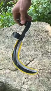 Multifunctional Garden betel nut knife weeding fruit picking pruning branch sickle 27cm