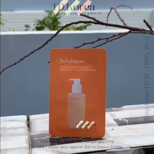 Sulwhasoo 1 Gói 4ml sữa rửa mặt Sulwhasoo sạch sâu ẩm mịn không nhờn rít khô da