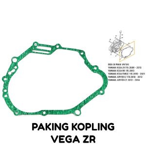 Paking Kopling Vega ZR - Packing Gasket Block Blok Bak Samping Kopleng Kupling Crankcase Rengkes Kanan Yamaha Vega RR Force Fi 4T Jupiter Z New 115 Salip Z1