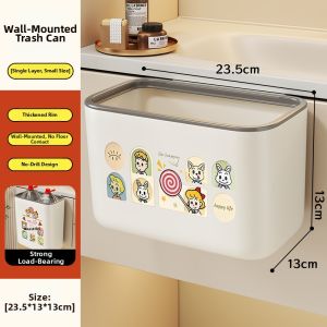 evesigar | Wall-mounted Large Capacity Waste Bin