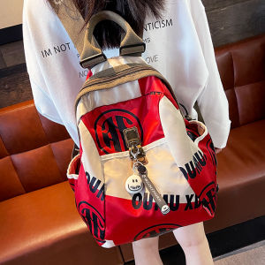 Trendy Large Capacity Womens Backpack Casual Travel Bag Fashionable Leisure Tourist Bag with Soft Handle Commuter Style