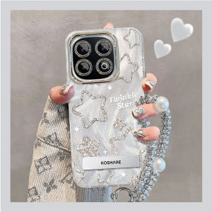 เคสโทรศัพท์ผ้าโปร่งประดับเลื่อม IQOO13 แบบบางเฉียบพร้อมขาตั้งและช่องระบายความร้อนสำหรับผู้หญิง ดีไซน์หรูหรา หรูหรา