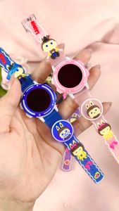 Jam Tangan Anak Digital Motif Karakter Labubu
