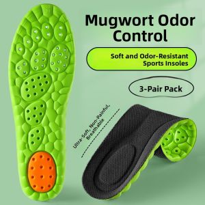 XIANZHAO | Antiperspirant Breathable Military Training Shoe Insoles Sweat Absorbent Deodorant Men Women Models Artemisia Fragrance Special Foot Care