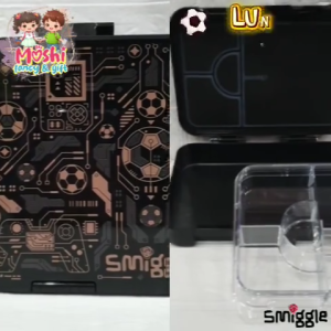 Lunch Box Livewire Ball Gold / Yummy Box Bola Emas / Tempat Bekal Anak Perempuan Laki-Laki / Happy Bento Bola Emas / Yummy Box Bola