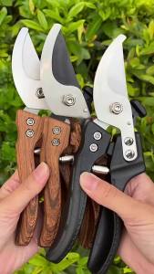 NiuXiang(NewShark) | Labor Saving Garden Pruning Shears Sharp Branch Cutter Fruit Tree Bonsai Scissors Outdoor Gardening Trimming Tool