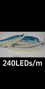 DC12V/24V SMD2835 LED Strip 0.5m-10m 240LEDs/M High Density Dimmable Flexible Tape for DIY TV Backlight Bedroom Background Decor