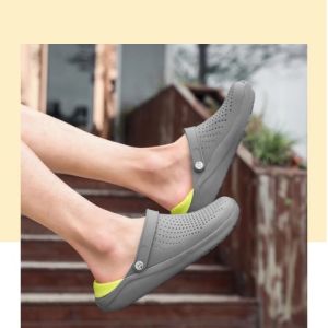 New LHFriday 💎 รองเท้าลำลอง แท็ก ลำลอง 4 สี สบาย รูระบาย อากาศ พร้อมสายรัดส้น เท้าสูงสุดแนว สวมทุกวัยไม่มีตกเทรน 💚