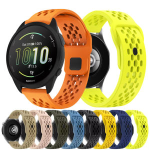 22mm 20mm Sport Silicone Strap For Garmin Forerunner 165 55 158 965 745 245 265 255 Vivoactive 5 4 3 Venu 3 2 SQ2Music Watchband