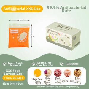 Food-grade Auto-sealing Storage Bags Small Size