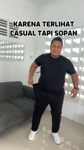 Celana Chino Panjang Pria Jumbo Big Size Bahan Melar Elastic  Reguler Fit Distro Premium 39 - 50