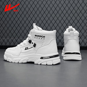 Wear-Resistant High-Top Mens Martin Boots Outdoor Leisure Sports Shoes Retro Laced Closure Neutral Footwear for Autumn Season