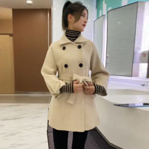 Slim Waist Design Fashion Coat