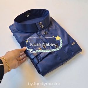 Jubah Pria Dewasa & Remaja Bahan Polyester Gamis Muslim JUBAH SAUDI NABAWI Terbaru Size M L XL XXL