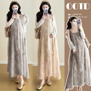 Summer Elegant and Fashionable Pregnant Dress Maternity Set