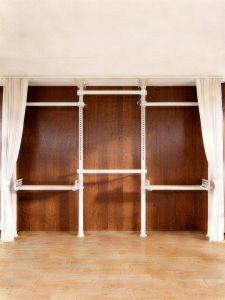 evesigar | Freestanding No-drilling Extendable Clothing Rack