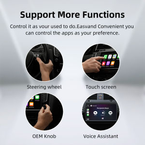 Ezonetronics | Ezonetronics CarPlay Android Ai Box Wired To Wireless Android Qualcomm Octa-core 4G+64G/8+128g Plug and Play Support HDMI Output