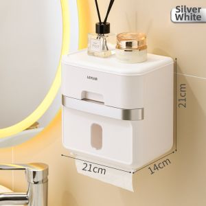 No Drilling Creamy Luxury Tissue Box