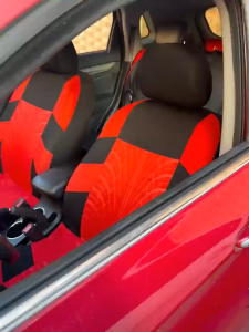 Full-set color-blocked seat covers for cars universal type suitable for five-seater sedans and SUVs