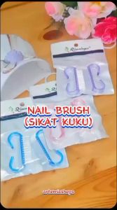 Nail brush sikat manicure pedicure nail dust brush | Sikat kuku