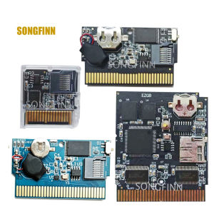Superior Retro All in 1 EZ 16 32 Bit Video Game Card Junior Definitive Air Paralle Real-Time Clock RTC Save