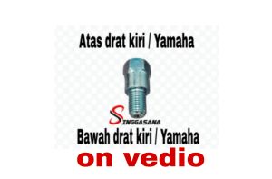 BAUT SAMBUNGAN ADAPTOR SPION BAWAH BAUT 14 DRAT KIRI / ATAS BAUT 14 DRAT KIRI - HARGA 1PCS