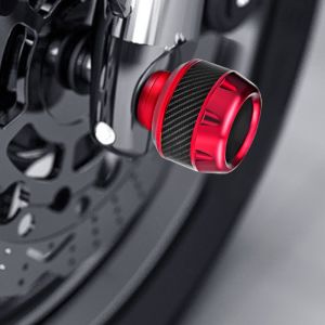 2Pcs Universal Aluminum Alloy Motorcycles Falling Protector Explosion-proof Front Fork Cups Sliders Crash Moto Safty Accessories