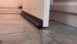 Door Draft Stoppers For Bottom Of Door Adjustable Self-Adhesive Sound-Proof Door Bottom Seal Strip Gap Blocker Foam Weather