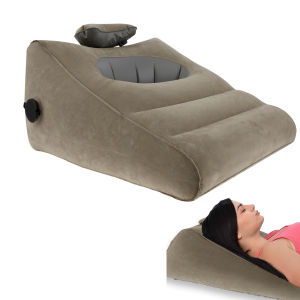 หมอนเป่าลมน้ําหนักเบา Travel WEDGE หมอนมัลติฟังก์ชั่นสนับสนุนหมอนเบาะ ERGONOMIC Camping REST เบาะเกม