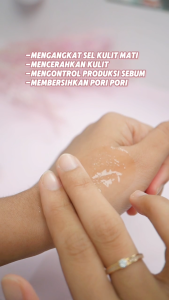 B ERL Peeling Solution with Apple Fruit - Eksfoliasi - Mengangkat Sel Sel Kulit Mati - Mengurangi Komedo dan Beruntusan - AHA BHA PHA