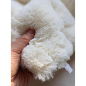 Double Layer Faux Fur Rabbit Hair Textured Blanket