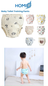 🏅Potty Training Pants Cotton Baby Toilet Training Pants | Reusable & Washable Cotton Kids Underwear