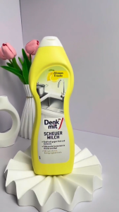 Dung Dịch Tẩy Rửa Đa Năng Denkmit Scheuermilch Đức Làm Sạch Inox Gạch Men Đồ Sứ Hiệu Quả 750ml