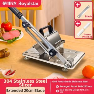 ROYALSTAR | Multi-functional Manual Meat Slicer for Home and Commercial Use