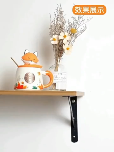 WJT Wall Triangle Angle cket Heavy Duty Shelf cket L-BAR Duty Shelf cketre High Quality with screws